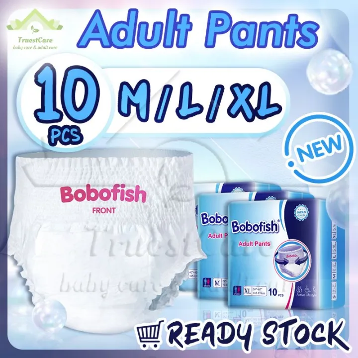 TruestCare Bobofish Adult Diapers Pants Pullups Diapers Dry Disposable