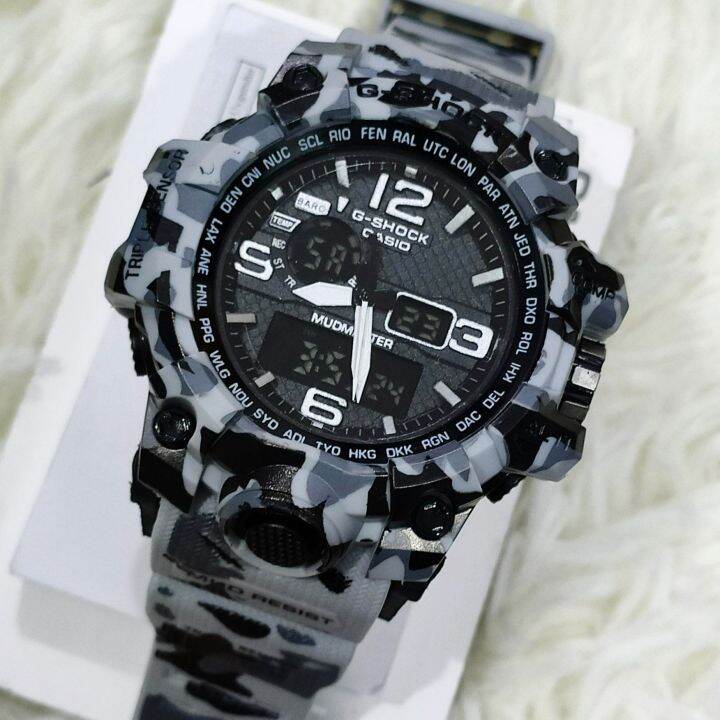 Original Mud Master G Shock GWG1000 Tactical Action Watch Water Resist ...