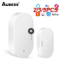 235PCS Smart Home Smart Security Alarms การตรวจสอบระยะไกลประตูหน้าต่าง Magnetic Sensor Home เครื่องตรวจจับประตู Tuya Smart