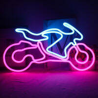 Ineonlife Custom Made Neon Sign Light Art Bike Wall Art มอเตอร์ไซด์รถจักรยานยนต์ Shop Club Party Sport Moto Room Wall Decor Gift