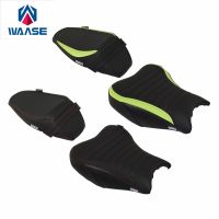 Bantal Alas ผู้ขับขี่ด้านหน้าหนังสังเคราะห์สำหรับ Kawasaki Z900 2017 2018 2019 2020 2021 2022ของ WAASE