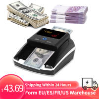 Portable AL-130 Mini Money Counter деньги Counterfeit Bill Detector Automatic Money Detection fake money By UV MG Paper Quality