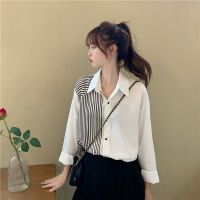 baju kurung modenkorean style women ladies loose long sleeve shirt blouse baju baju wanita lengan panjang