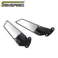 SEMSPEED สำหรับ Kawasaki ZX10R ZX-10R 2009-2020 2021 2022 รถจักรยานยนต์ลมด้านข้าง Rearviews กระจกสัญญาณไฟ