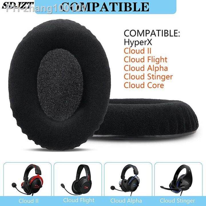 Replacement Earpads Ear Pads For HyperX Cloud Core/ Stinger/ Flight/ FlightS/ Alpha Headphones