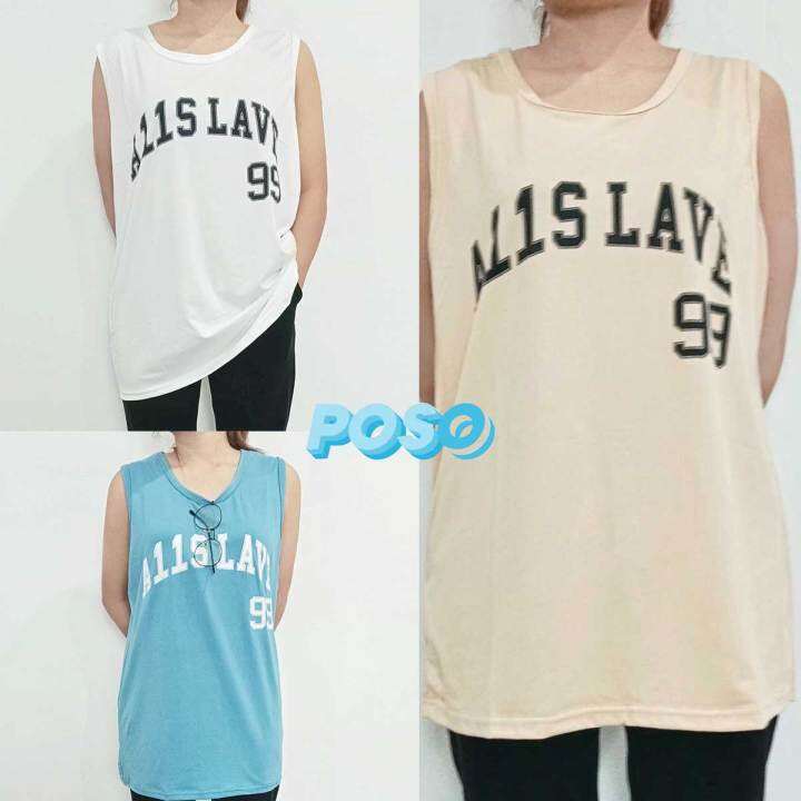 พร้อมส่ง-เสื้อกล้ามเเขนกุดทรงหลวม-สไตล์เรโทร-สําหรับผู้หญิง