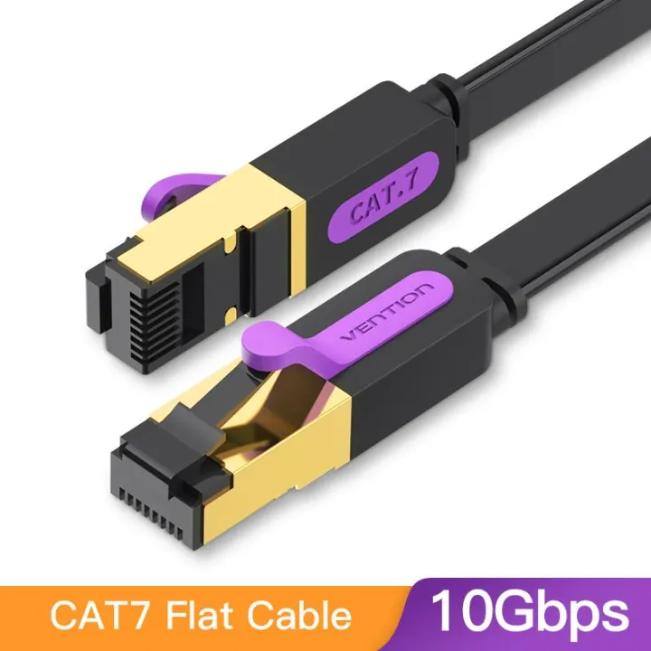 Cat7 Router Rj 45 สายเคเบิลอีเทอร์เน็ต RJ 45 Cat7 สาย LAN STP สายเคเบิลเครือข่าย 1.5M 2M ...