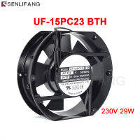 คุณภาพดีสำหรับ UF-15PC23 FULLTECH BTH AC 230V 50/60HZ 29W พัดลมทำความเย็นป้องกันลูกปืน