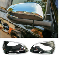 For Toyota 4Runner 2014- 2020 Chrome Rearview Side Door Mirror Cover Trim 2pcs Car modification Auto parts