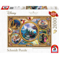 [สินค้าพรีออเดอร์] Schmidt Disney Thomas Kinkade jigsaw puzzle จิ๊กซอว์นำเข้า 2000 ชิ้น