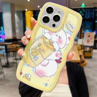 เคสป้องกันโทรศัพท์ตก Samsung A50รูป A33 A32 A50S สำหรับ A30S A52การ์ตูนจิ้งจอกขอบหยัก TPU