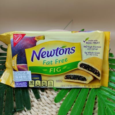 Nabisco Newtons Fig Fat Free 340g แฟต ฟรี ฟิก นิวตัน ฟรัต ชิววี คุ้กกี้ (ขนมปังอบสอดไส้ลูกฟิก) ตรา นาบิสโก้