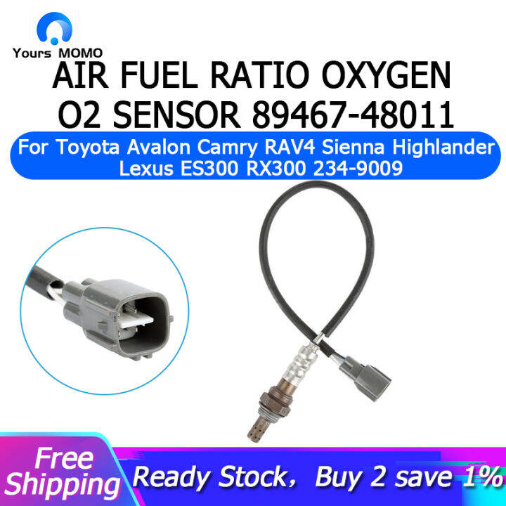 Air Fuel Ratio Oxygen O2 Sensor 89467 48011 For Toyota Avalon Camry Rav4 Sienna Highlander Lexus 6989