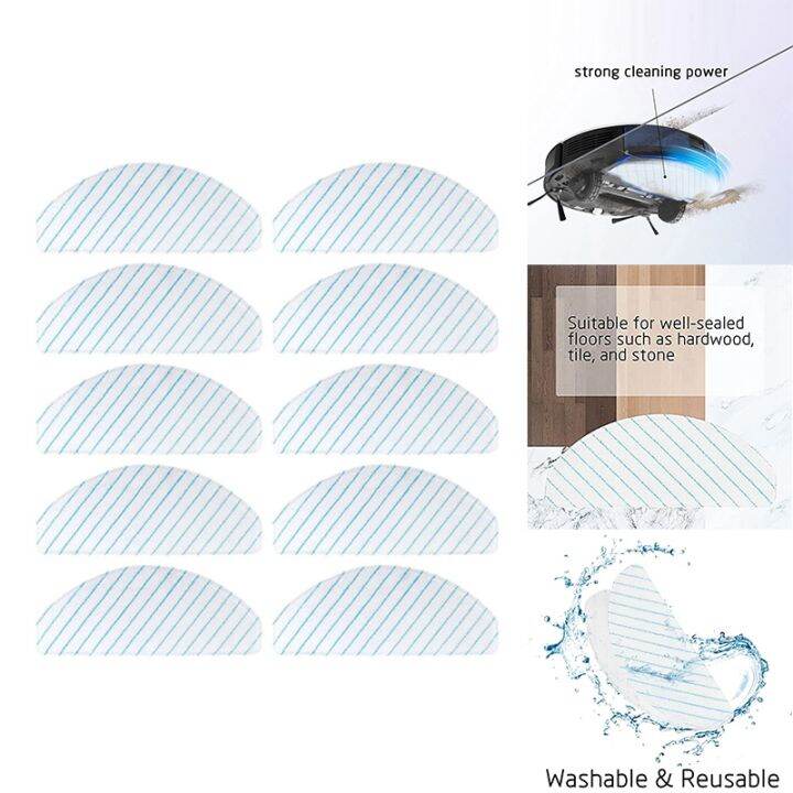 Replacement Mopping Pads for Ecovacs DEEBOT OZMO T9 Series T8 Series T8