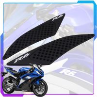 สติกเกอร์ติด R6สำหรับยามาฮ่า YZF R6 2017 2018 2019สำหรับยามาฮ่าสติกเกอร์ติดแผ่นกันลื่นสติกเกอร์ R6ที่ยึดเข่าสติ๊กเกอร์ติดด้านข้าง