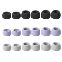 Silicone Earbud Tips 3 Pairs Replacement Ear Tips forGalaxy Buds Pro Anti-Slip Silicone Earbud Covers Memory Earbuds Noise Cancelling in Ear Headphone Tips comfy