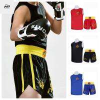 SVSAKZ168 การต่อสู้ฟรี Mma muay Thai กางเกงขาสั้นและเสื้อยืด เสื้อผ้านักสู้ กางเกงวูซู ชุดมวยเตะมังกร กีฬากีฬากีฬา เครื่องแบบ Sanda สำหรับผู้หญิง