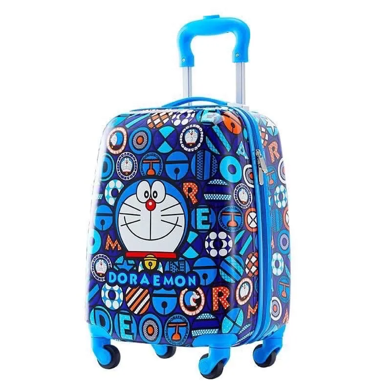 D Paradise Kids Doraemon 17 INCHES/Luggage/Travel Suitcase for Kids, Trolley  Bag for Girls Cabin Suitcase - 17 inch blue - Price in India | Flipkart.com