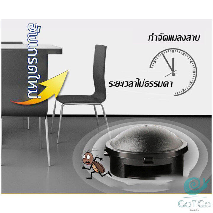 gotgo-กำจัดแมลงสาบยกรัง-100-ขนาด-12-เม็ด-pest-control