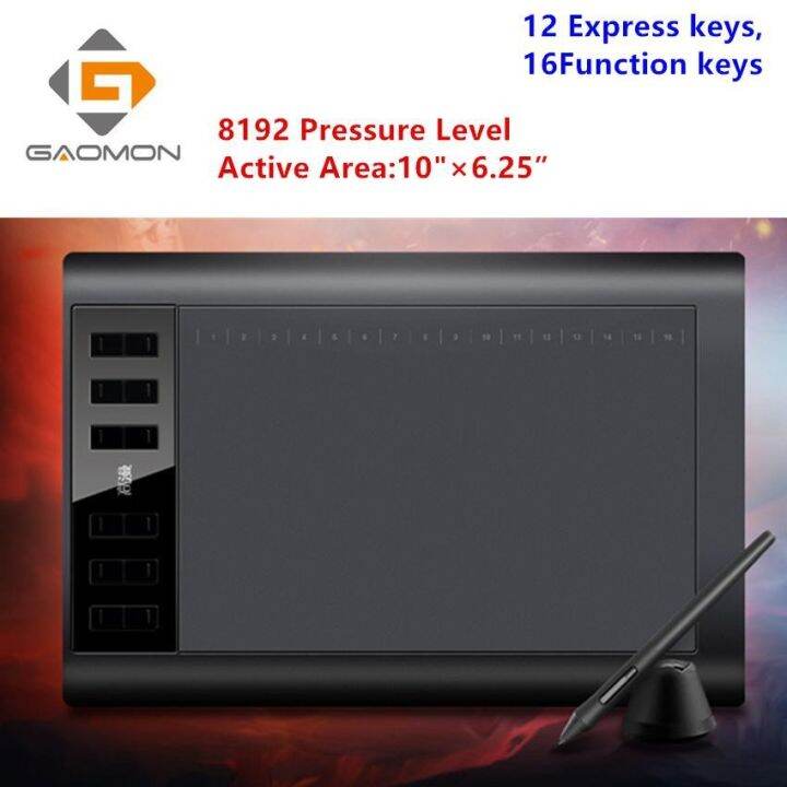 Gaomon 1060Pro Drawing Tablet 8192 Pressure Level for Drawing Graphic