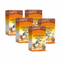 Ginseng marika สบู่โสมมริกาทอง  มาริกาทอง 100 กรัม  ( 5 กล่อง )