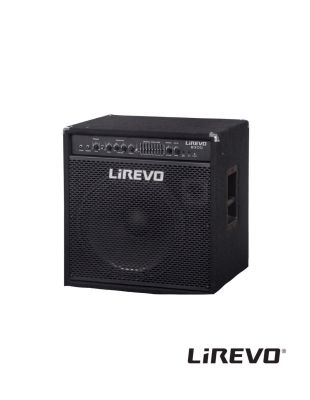 Lirevo  Professional Bass Amp B300 แอมป์เบส 300 วัตต์ มีลำโพงทวีตเตอร์ 2" &amp; แผงปรับความถี่ ต่อฟุตสวิทช์ได้ สำหรับงานเวทีและคอนเสิร์ต+ แถมฟรีสายแจ็ค