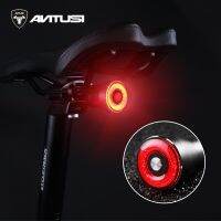 ไฟท้ายจักรยาน ANTUSI Q3 Smart Brake Light ไฟเบรคอัจฉริยะ