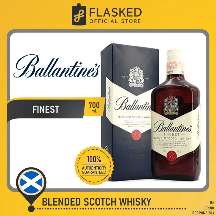 Ballantine's Finest Blended Scotch Whisky 700mL Ballantines | Lazada PH