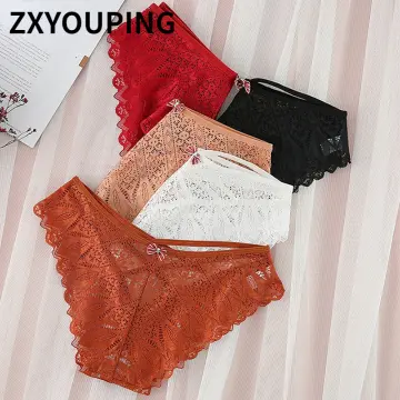 Plus Size Knickers For Women Sexy Knickers See Through Knickers Ladies  Panties Cross Band Translucency Briefs Transparent Lace Underpants Cross  Belt