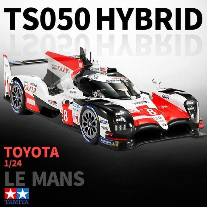 tamiya-โมเดล24349-1-24-gazoo-le-mans-แบบไฮบริดชุดสร้างโมเดลรถยนต์ของเล่นประกอบเองแบบ-ts050ของเล่น-hoy-แบบคงที่สำหรับคอลเลกชัน-s-diy