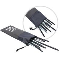 Portable Floor Nail Storage Bag Outdoor Camping Tent Canopy Pole Nail Hammer Landing Nail Storage Bag Travel Bag Camping