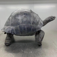 Aldabra Tortoise Model 78cm โมเดลอัลดาบราเรซิ่น replicas