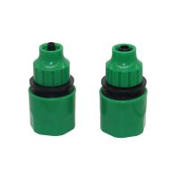 ■♙◊ 4/7mm 8/11mm Hose Barbed 4/7mm Hose Quick Connectors Garden Wate Irrigation Drip Irrigation Quick Coupling Connecting Tool 1 Pcs