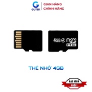 Thẻ Nhớ Gutek Micro SD 4GB Tốc Độ Cao Dùng Cho Loa Bluetooth