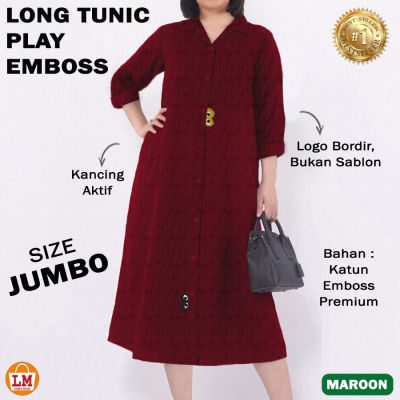 เสื้อทูนิคทูนิคตัวยาวของผู้หญิงเสื้อคลุมมุสลิมแบบวัสดุฝ้ายนูนขนาดรูปแบบน่ารัก XL XXL ใหม่ล่าสุดราคาถูกที่สุดขายดีที่สุด LMS 14559 14562