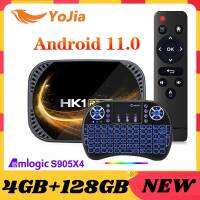 2022 Amlogic S905X4 Android 11.0 TV BOX Dual Wifi 4K 60fps Google Voice Assistant MAX 4GB RAM 128GB ROM Android 11 Media Player