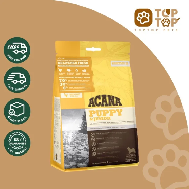 Acana Puppy & Junior Dog Dry Food 2kg | Lazada