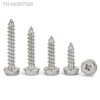 ✤  M3 M4 M5 M6 304 Stainless Steel Phillips External Hex Flange Self Tapping Screws With Pad Washer Cross Hexagon Head Tapping Bolt