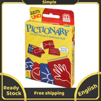 Pictionary Unoการ์ดเกมFamliyบอร์ดปาร์ตี้เกม