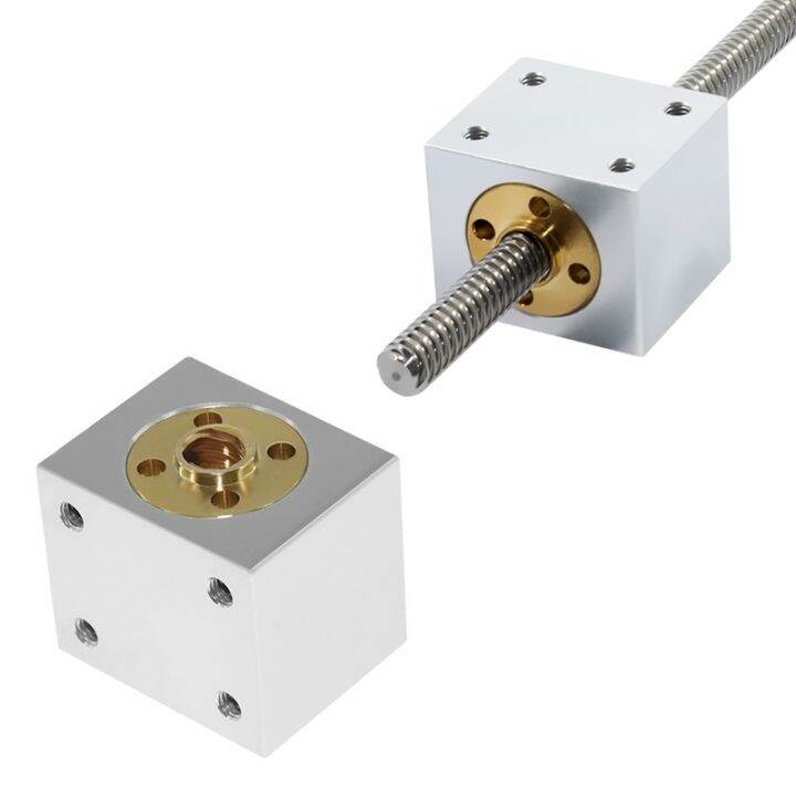 t8-lead-screw-nut-housing-bracket-converter-t8-anti-backlash-block-for-t8-trapezoidal-leadscrew-conversion-nut-seat-aluminum