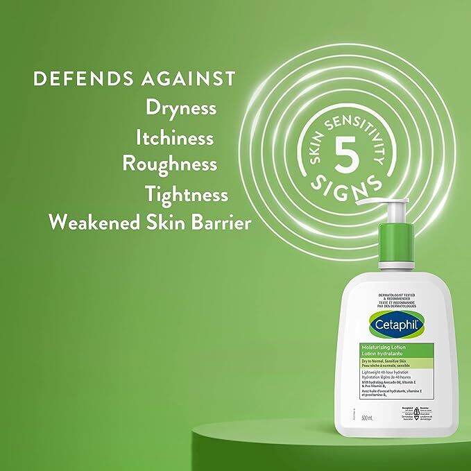 Cetaphil Moisturizing Lotion With Avocado Oil And Glycerin 1 liter