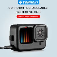 ฝาครอบป้องกันซิลิคอนสำหรับ Gopro 11เคสกรอบกันกระแทกอุปกรณ์เสริมสำหรับ Gopro 10 9กล้องแอคชั่นแคมเมรา