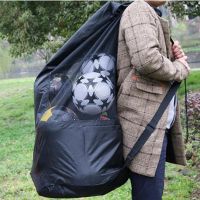 Outdoor Soccer Bag Large Capacity Basketball Volleyball Carrying Sack Waterproof Adjustable Heavy Duty Ball Polyester Mesh