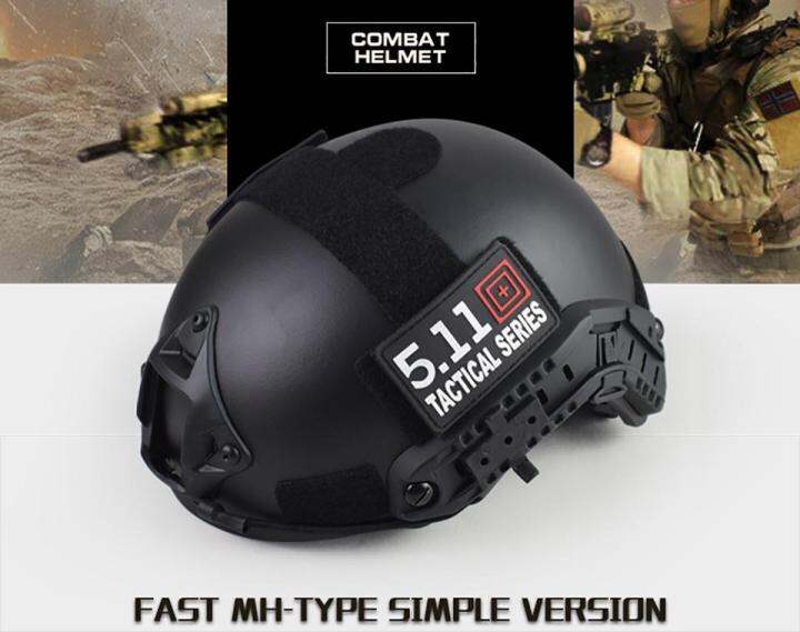 neuim-หมวกทหาร-fast-pj-ฝาครอบ-casco-air-soft-หมวกกันน็อกอุปกรณ์กีฬา-paintball-fast-กระโดดป้องกัน-picatiny-และ-wind-ฐานล็อคและแผ่นรองนุ่มไม่รวม