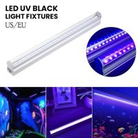 【Worth-Buy】 ไฟปาร์ตี้ Led ไฟเวที Dj Uv ขนาด5W เอฟเฟกต์การควบคุมสวิตช์เปิด/ปิดไฟดิสโก้สีม่วงสำหรับงานปาร์ตี้เล็กๆ Ktv แสงเวที