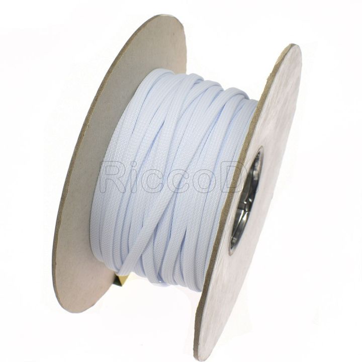 1m-6mm-pet-braided-cable-sleeve-expandable-cover-insulation-nylon-sheath-wire-wrap-more-than-20-colors-radom-colors