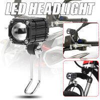 รถจักรยานยนต์ LED Spotlight โคมไฟเสริมไฟหน้าแฟลช Led Light Fog Light สำหรับสกู๊ตเตอร์จักรยาน Offroad A Dirt Bike 12V 24V