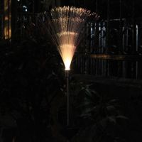 1x Solar Power Firework Fiber Optic Fairy String Lights Lamp Outdoor Garden Deco