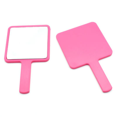 Bulk Compact Mirror 5 Pieces Custom Logo Heart Mirror With Handle For Makeup Wholesale Portable Cute Hand Mirror For Woman