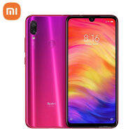 90% Xiaomi Redmi Note 7 Pro สมาร์ทโฟนของแท้ใหม่โทรศัพท์มือถือที่ใช้ลายนิ้วมือชาร์จเร็วขนาด6GB + 128GB